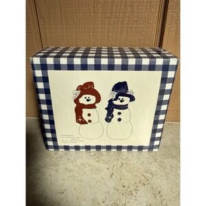 Pair Of Snowman Bottle Covers‎ NEW!